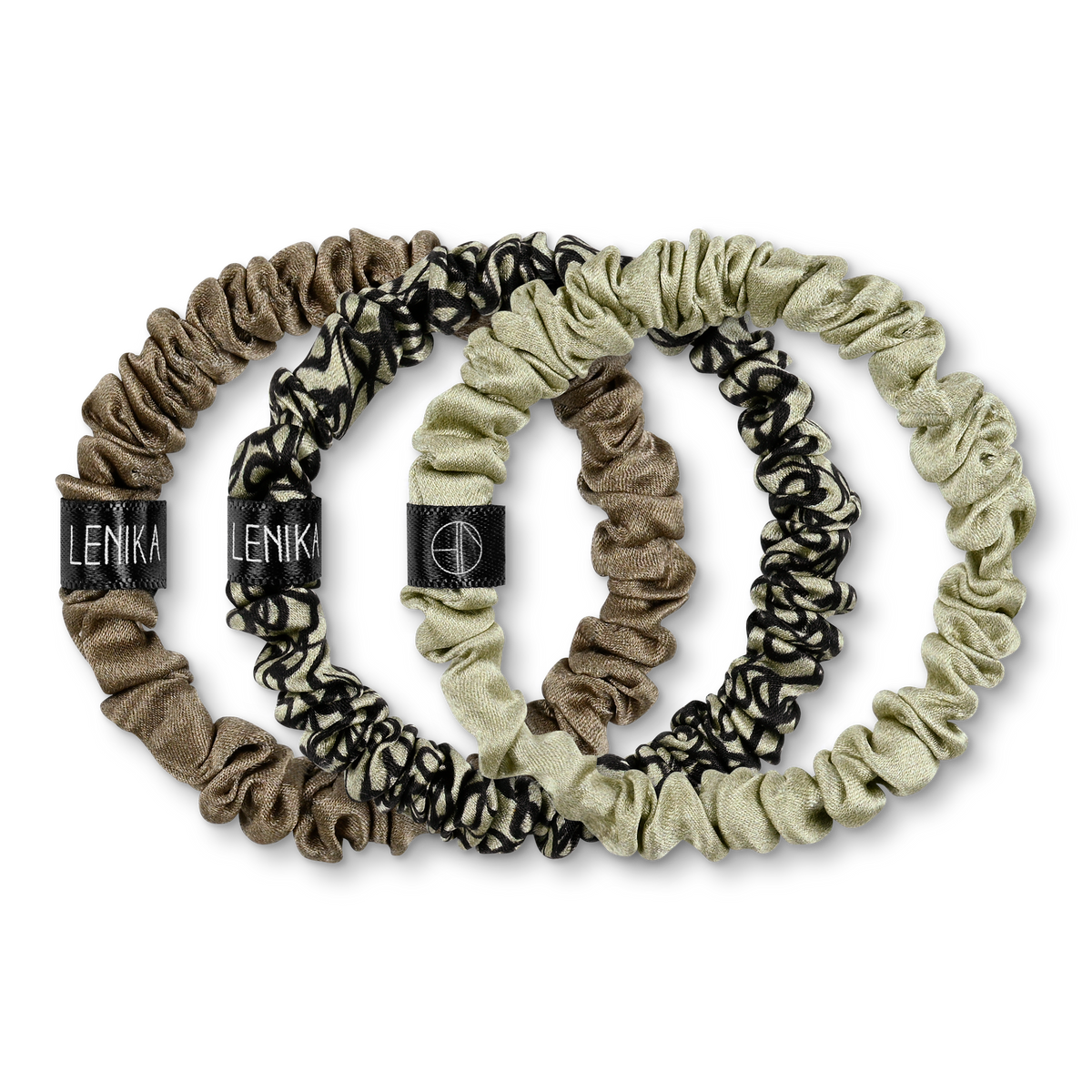 BRUNCHIE SCRUNCHIE SET OF 3 "SNAKE EDITION"