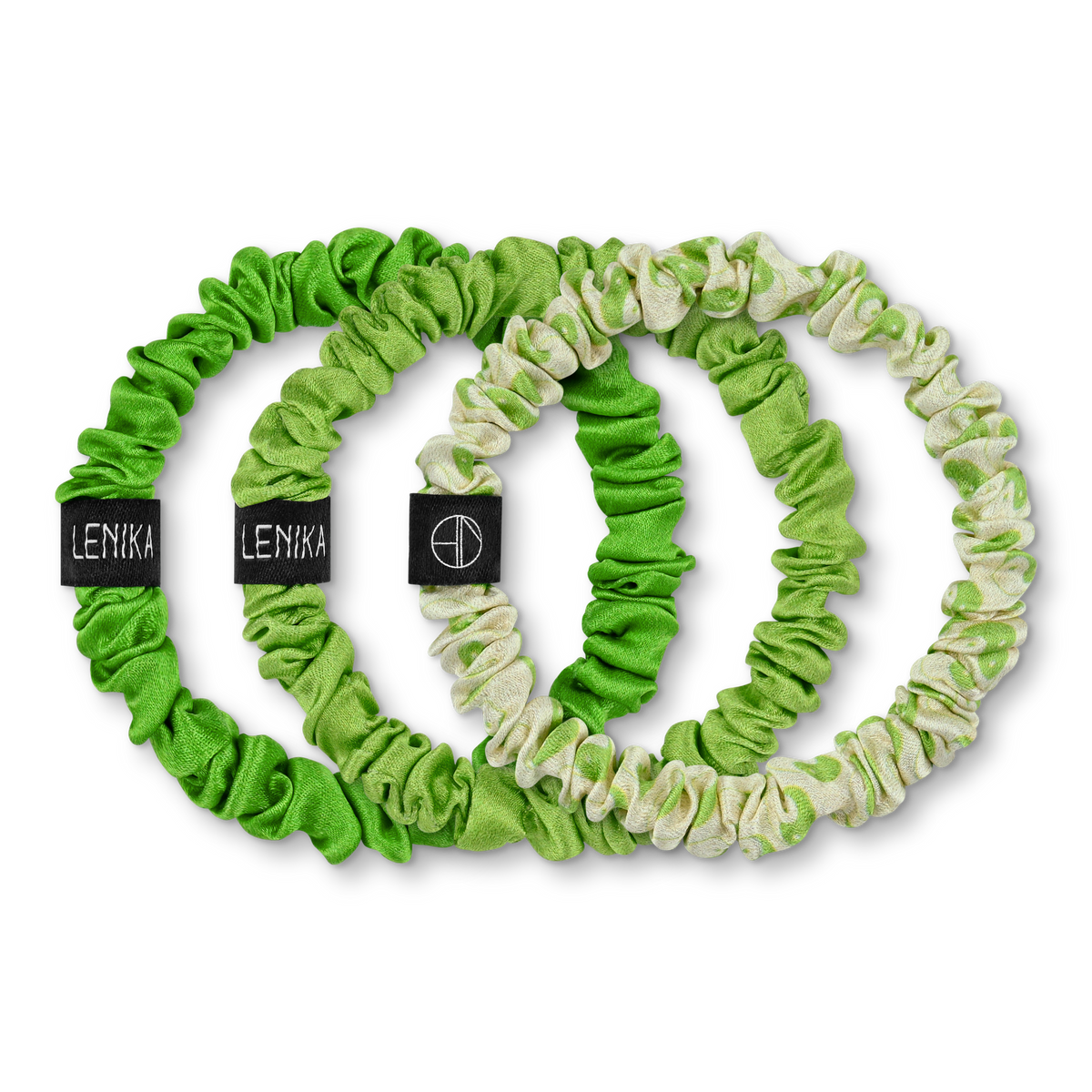 BRUNCHIE SCRUNCHIE SET OF 3 "MATCHA EDITION"