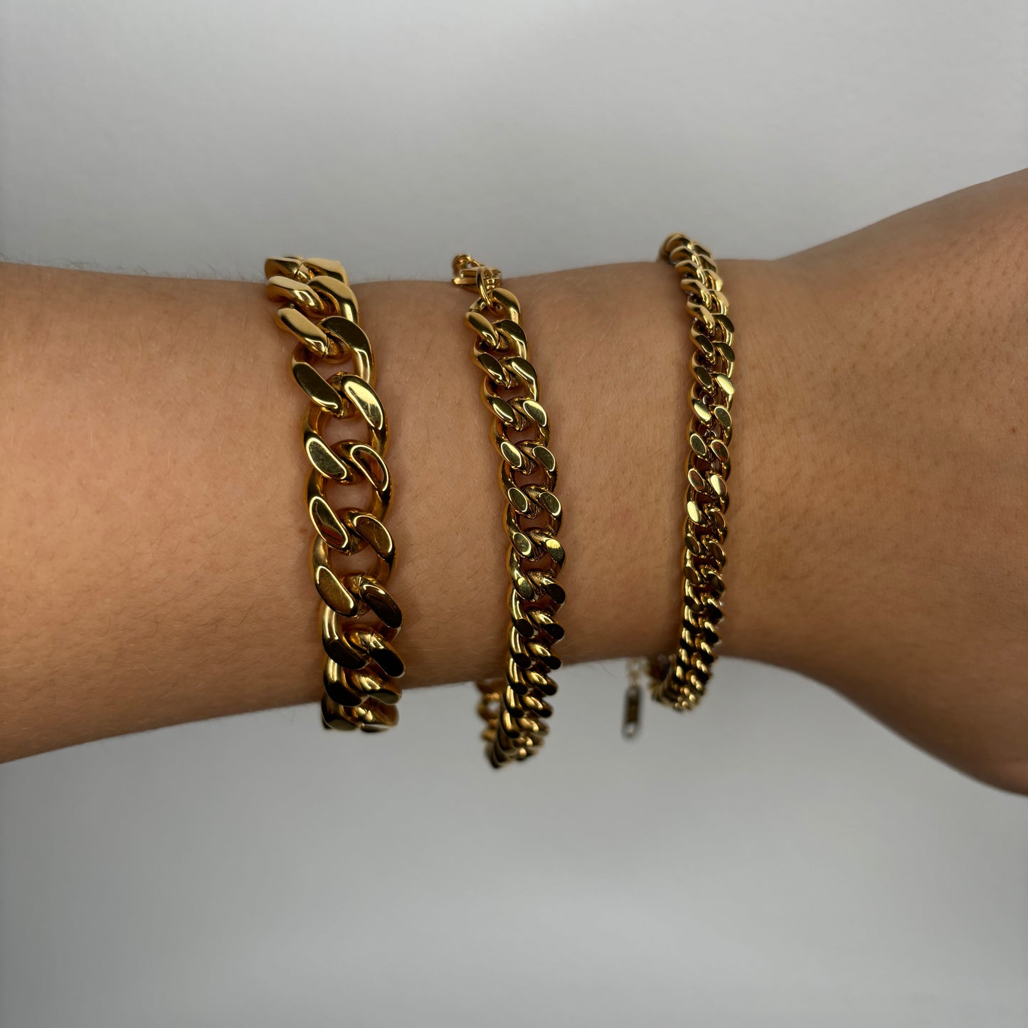 Chunky Armband "Lola", 18k-Vergoldung