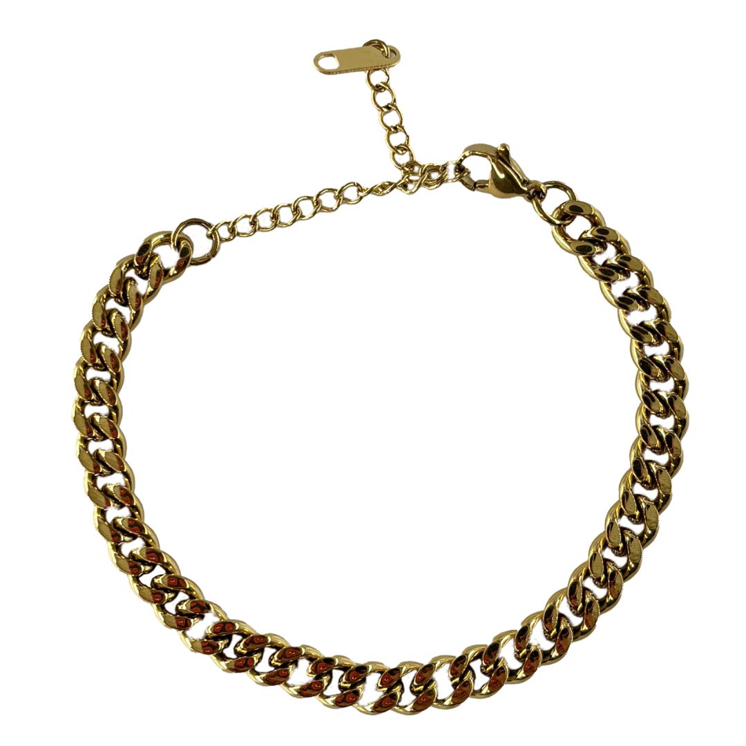 Chunky Armband "Lola", 18k-Vergoldung