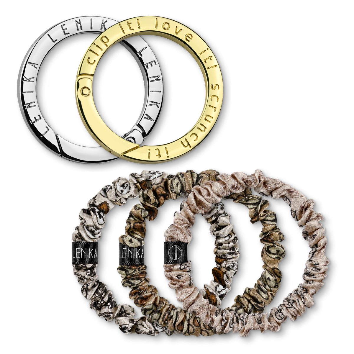 SET OF 1 EDITION (3 BRUNCHIES) & 2 CLIPS