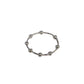 Narrow ring "Luise" made of 925 silver with balls