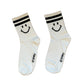 Neues Model Smiley Socken "James" mit Streifen in Schwarz & Weiß