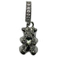Happy bear pendant "Silvie" in silver with zirconia