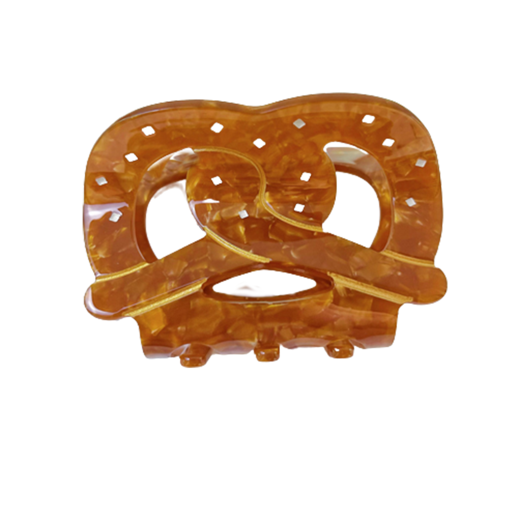 Brezn Haarklammer "Kringel" für Oktoberfest-Liebhaber