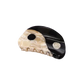 Große Haarklammer "Ying Yang" aus Acryl