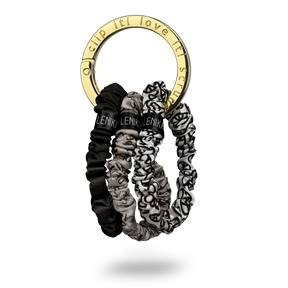 SCRUNCHIE CLIP "GOLD"