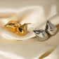 Tropfen Ohrringe "Drip" in Silber