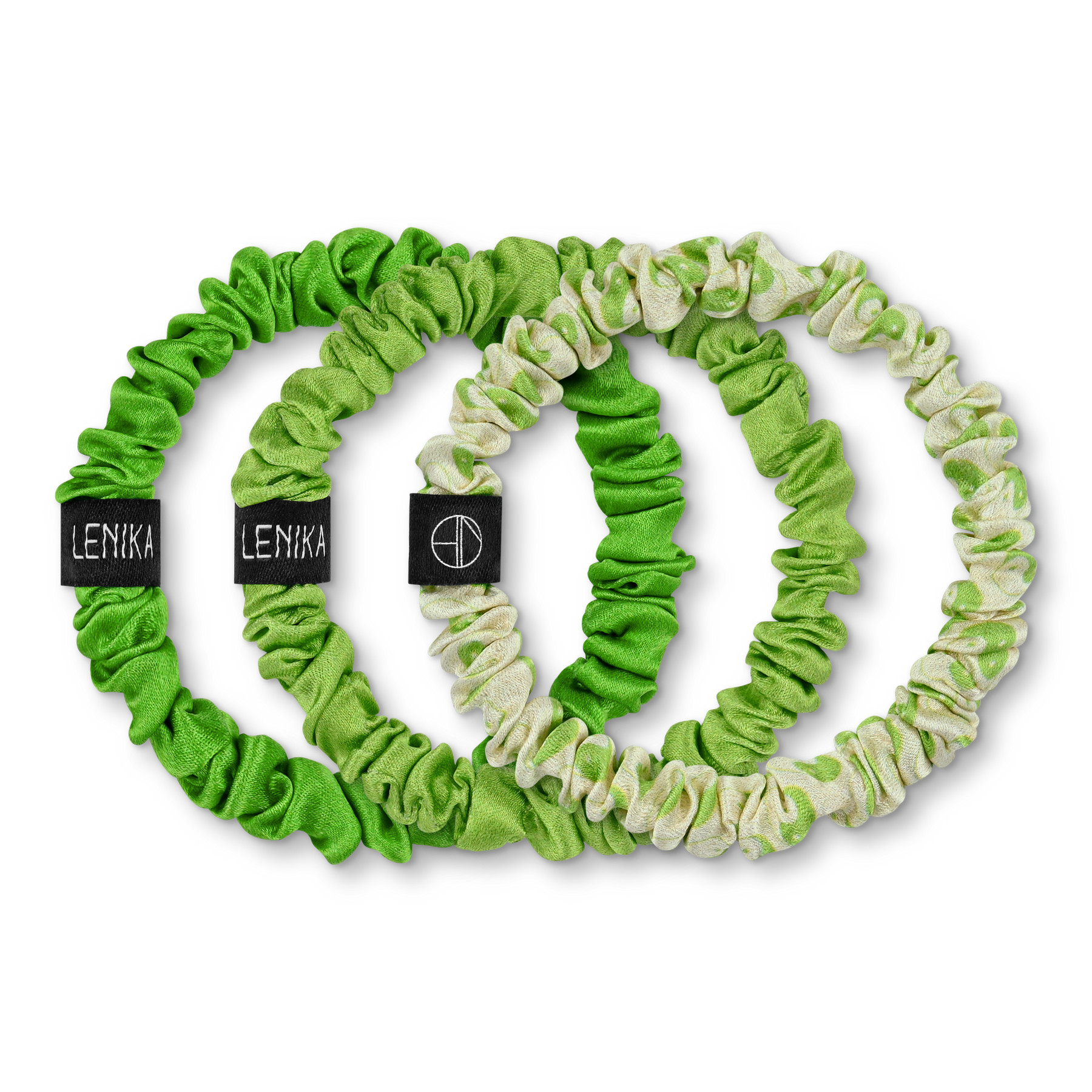 BRUNCHIE SCRUNCHIE SET OF 3 "MATCHA EDITION"