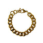 Chunky bracelet "Leni", 18k gold plating