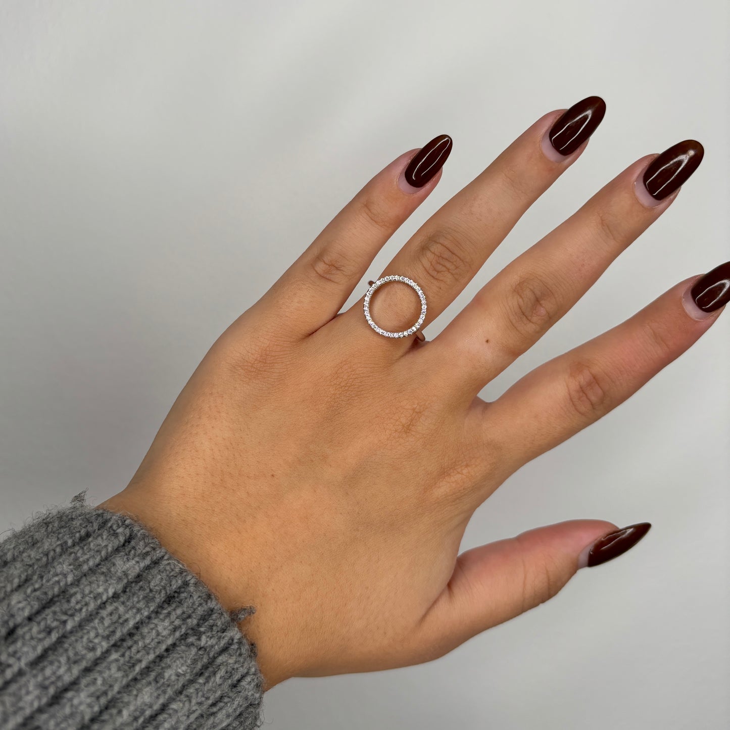 Ring "Sassy" aus 925er Echtsilber mit Zirkonia