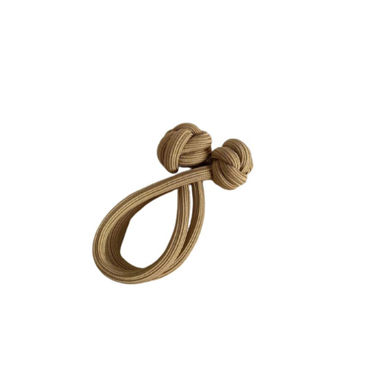 Haargummi "Knot" in Beige