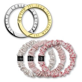 SET OF 1 EDITION (3 SCRUNCHIES) & 2 CLIPS
