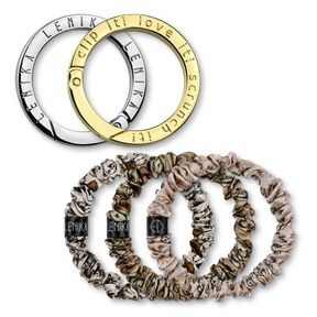 SET OF 1 EDITION (3 SCRUNCHIES) & 2 CLIPS