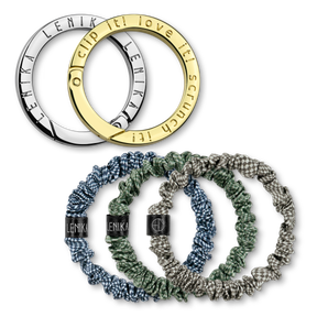 SET OF 1 EDITION (3 SCRUNCHIES) & 2 CLIPS