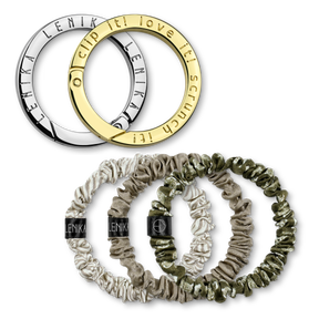 SET OF 1 EDITION (3 SCRUNCHIES) & 2 CLIPS