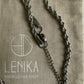 Twisted chain "Flyna" made of stainless steel