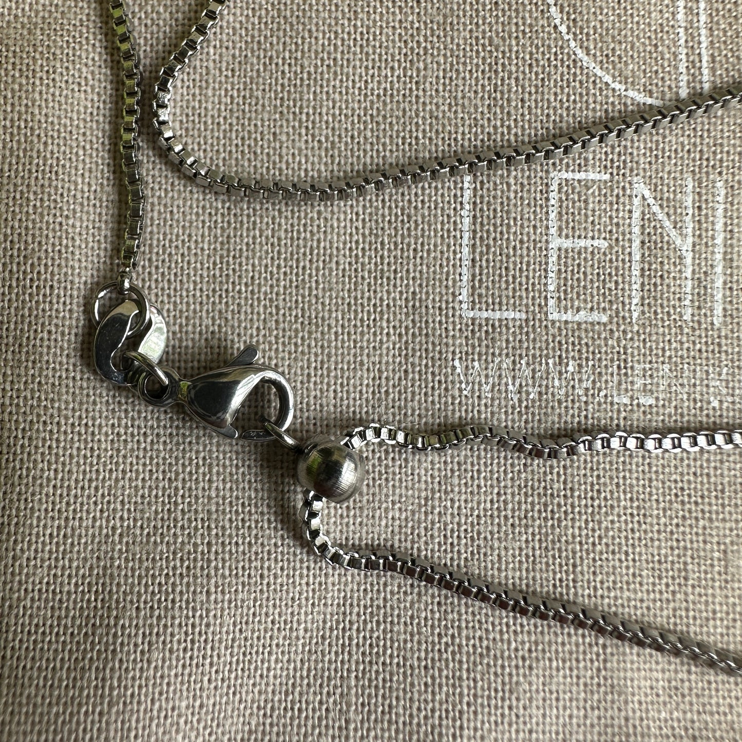 Perfekt einstellbare Kette "Leonora" in silber