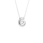 Golden, twisted necklace "Malia"