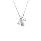 Golden, twisted necklace "Malia"