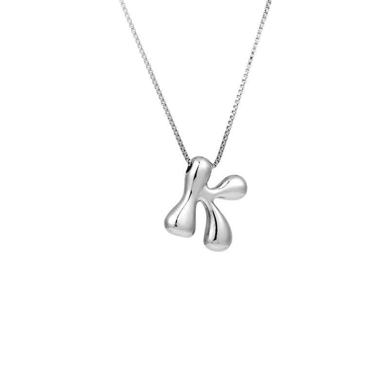 Golden, twisted necklace "Malia"