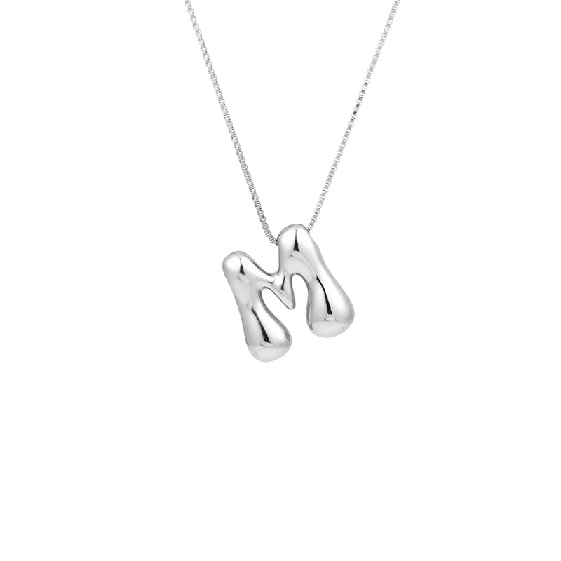 Golden, twisted necklace "Malia"
