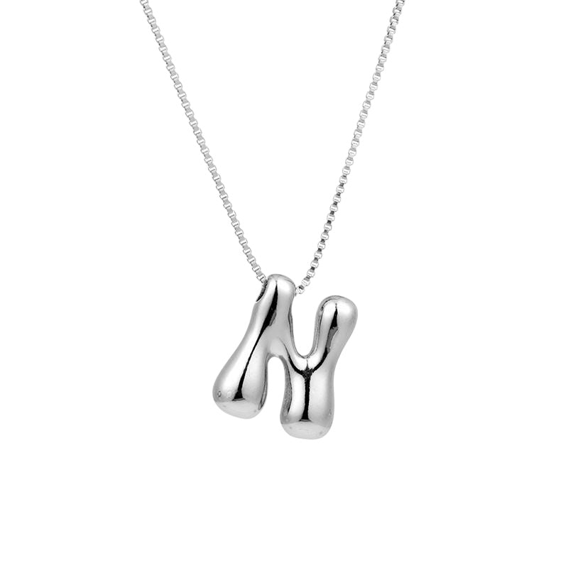 Golden, twisted necklace "Malia"