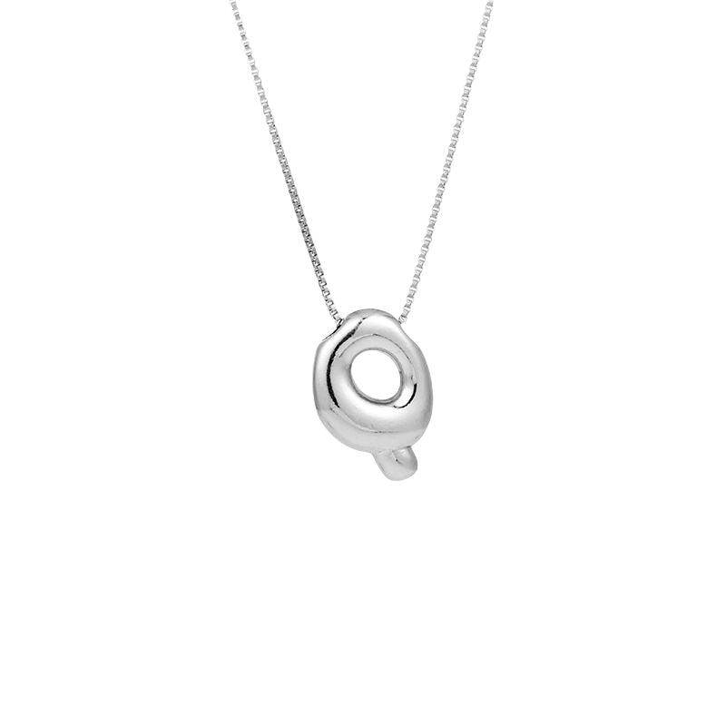 Golden, twisted necklace "Malia"