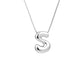 Golden, twisted necklace "Malia"