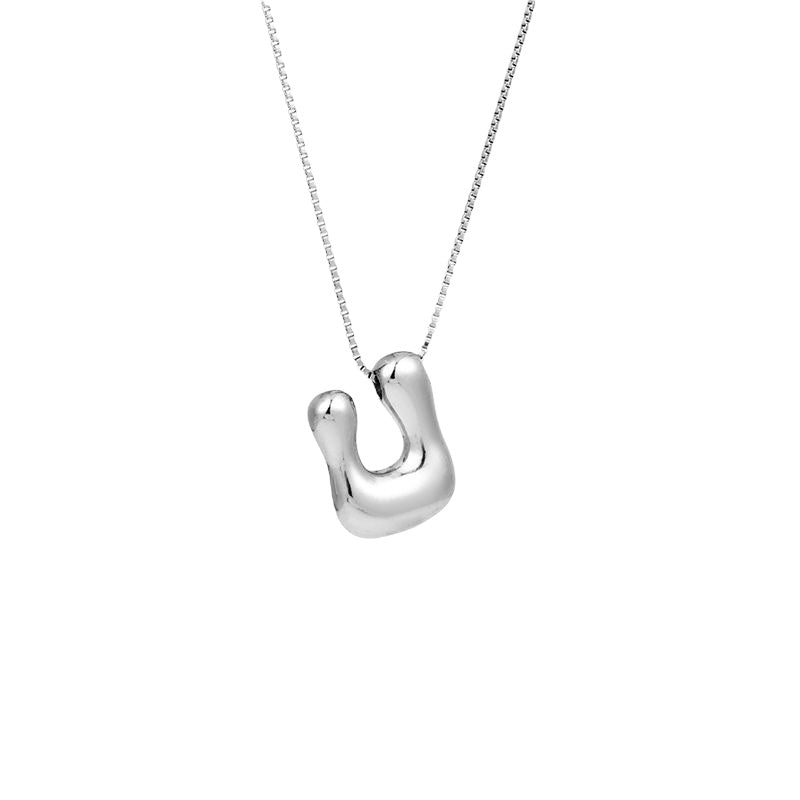 Golden, twisted necklace "Malia"