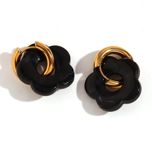 Mega cool earrings “Mieke” in gold &amp; silver