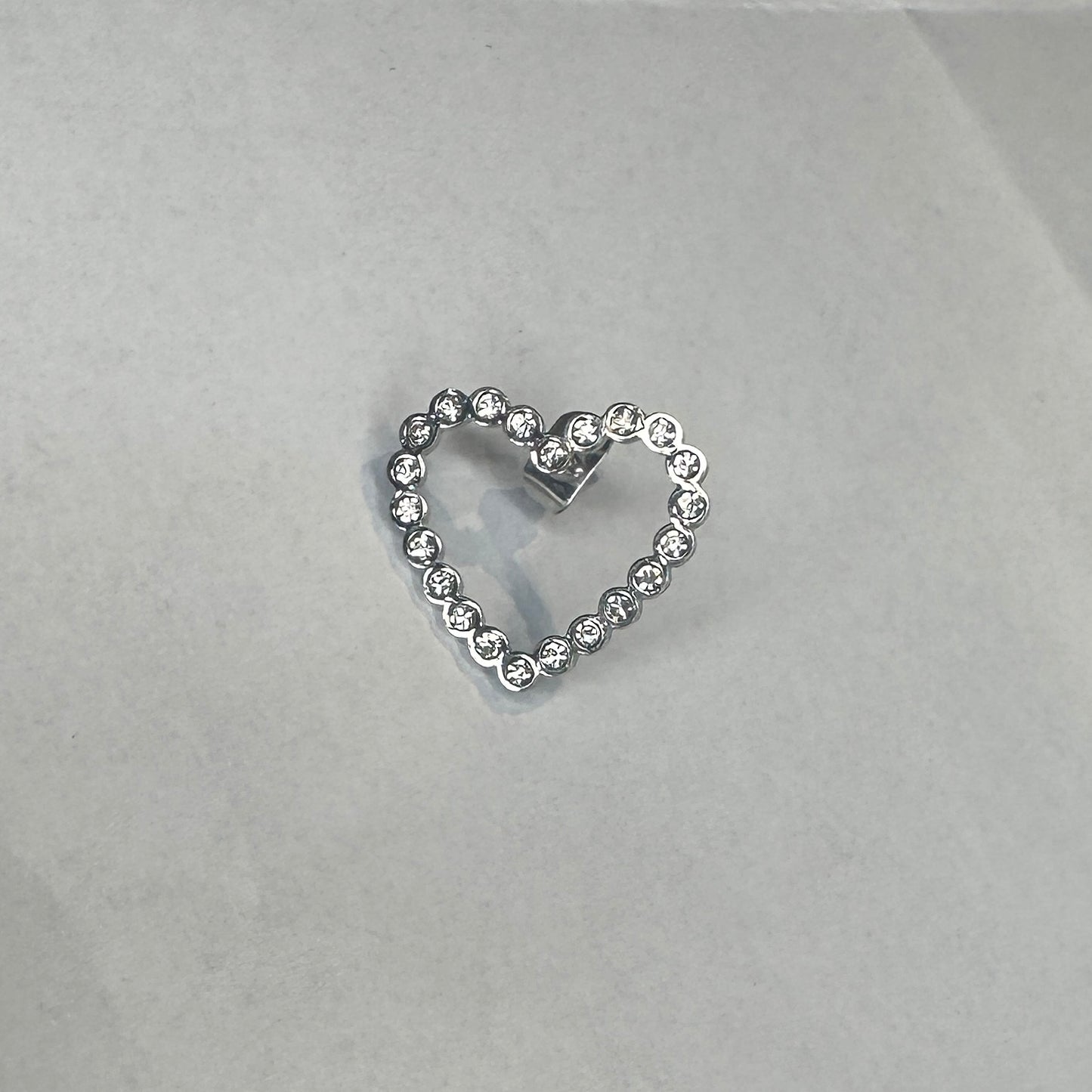 Stecker Ohrring "Full of Love" aus 925er Silber