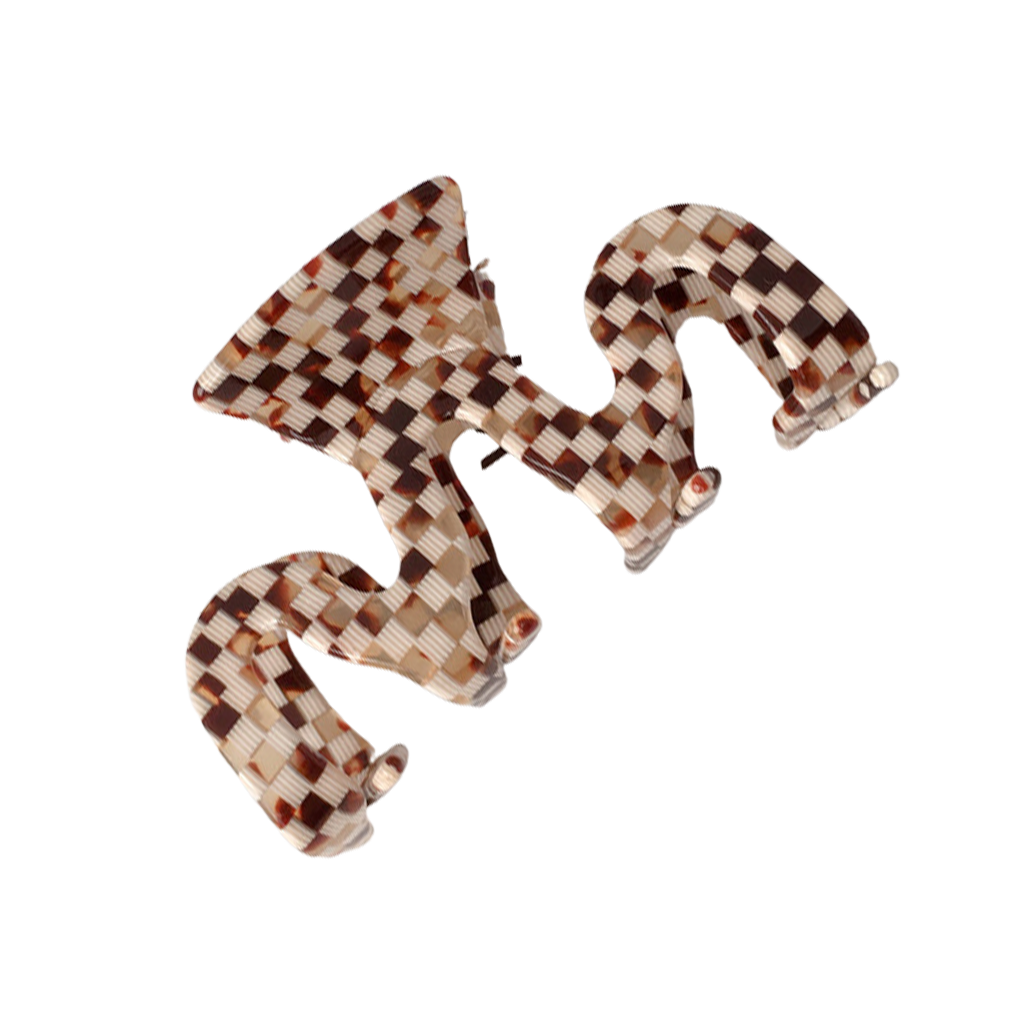 Haarspange "Luis" mit kleinen, süßen Karos