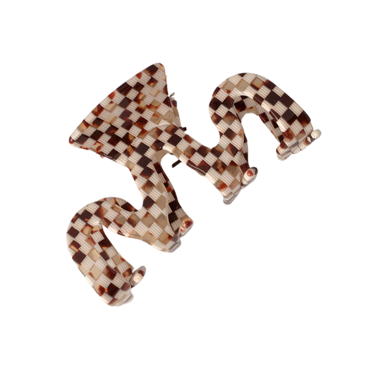 Haarspange "Luis" mit kleinen, süßen Karos