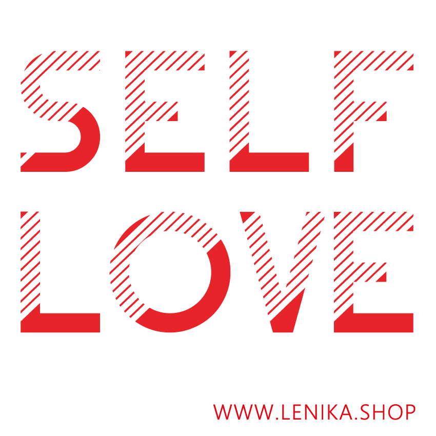 Umweltfreundlicher Sticker "SELFLOVE"