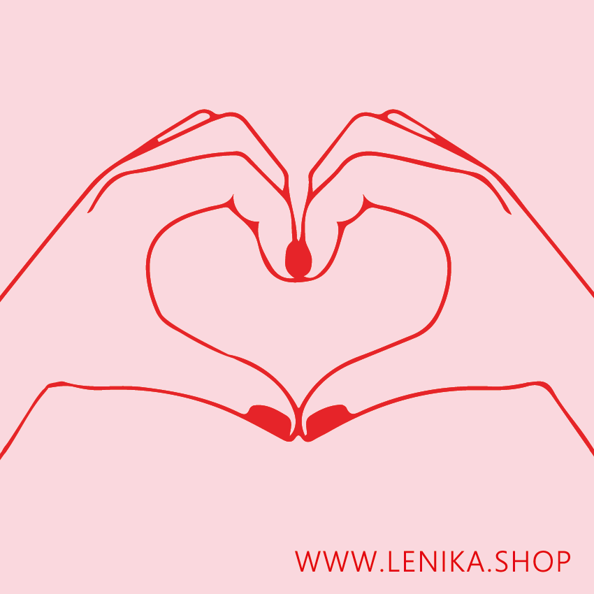 Umweltfreundlicher Sticker "SELFLOVE-Heart"