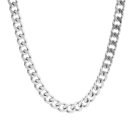 Chunky Halskette "Nora" in Silber