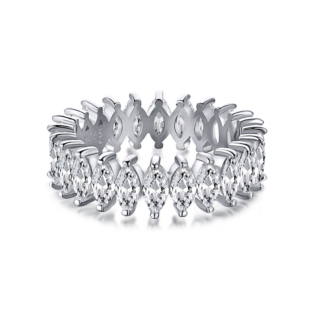 925er Silber Ring "Lovis" mit Zirkonia
